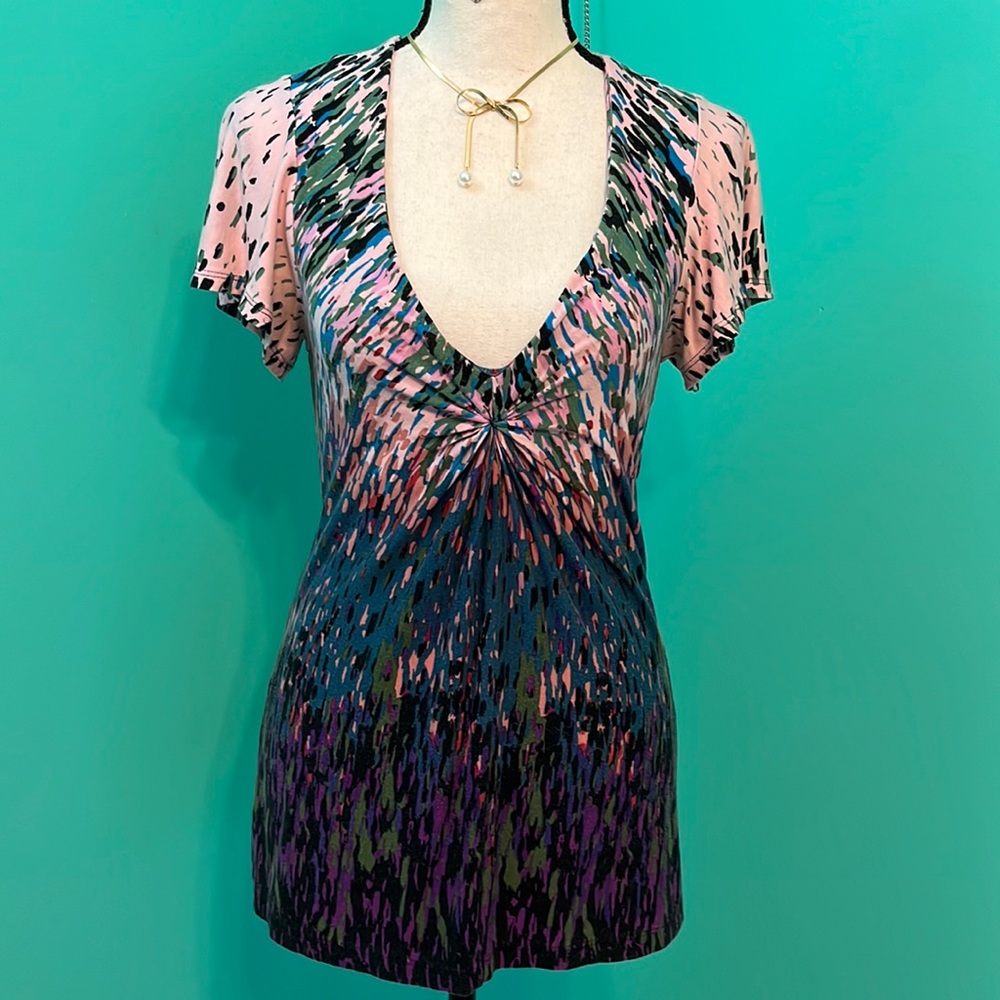 Adorable short bell sleeve top